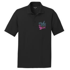 Rock N Roll Girl Purple Darla PosiCharge RacerMesh Polo