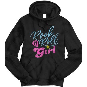 Rock N Roll Girl Purple Darla Tie Dye Hoodie