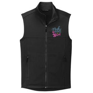 Rock N Roll Girl Purple Darla Collective Smooth Fleece Vest