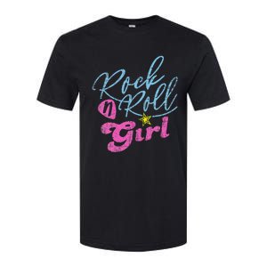 Rock N Roll Girl Purple Darla Softstyle CVC T-Shirt