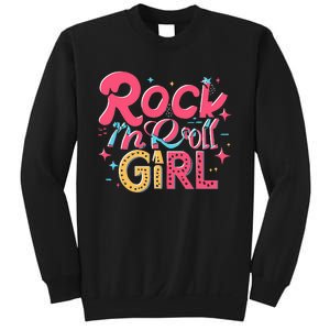 Rock N Roll Girl Purple Darla Sweatshirt