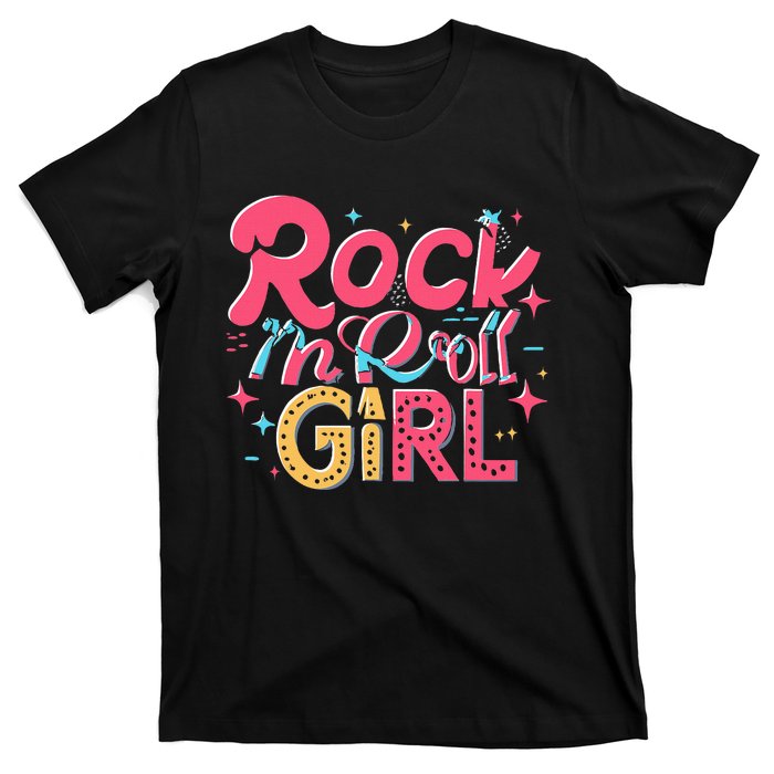 Rock N Roll Girl Purple Darla T-Shirt