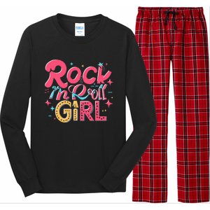 Rock N Roll Girl Purple Darla Long Sleeve Pajama Set