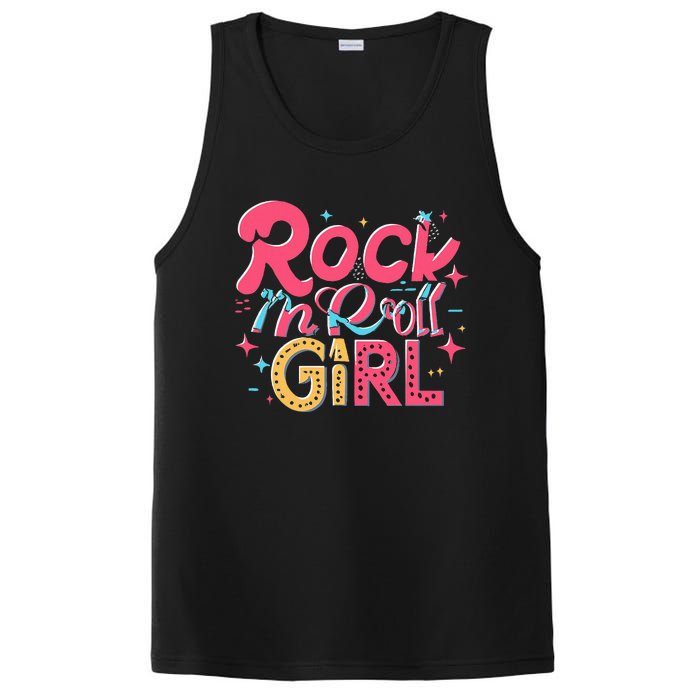 Rock N Roll Girl Purple Darla PosiCharge Competitor Tank