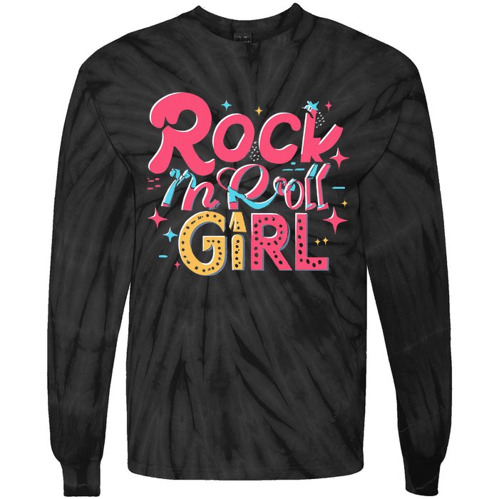 Rock N Roll Girl Purple Darla Tie-Dye Long Sleeve Shirt