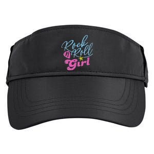 Rock N Roll Girl Purple Darla Adult Drive Performance Visor