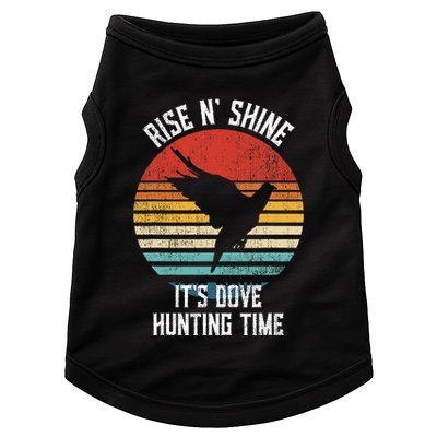 Rise N Shine Its Dove Hunting Time Dove Doggie Tank