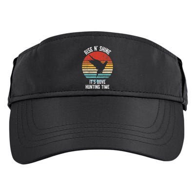 Rise N Shine Its Dove Hunting Time Dove Adult Drive Performance Visor
