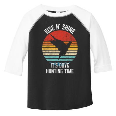 Rise N Shine Its Dove Hunting Time Dove Toddler Fine Jersey T-Shirt