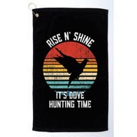 Rise N Shine Its Dove Hunting Time Dove Golf Towel
