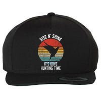 Rise N Shine Its Dove Hunting Time Dove Wool Snapback Cap