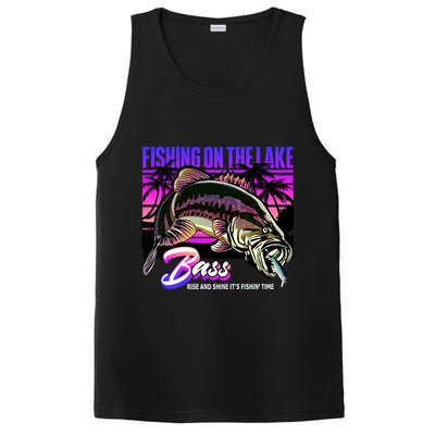 Rise N Shine Its Fishing Time Bass Lake PosiCharge Competitor Tank