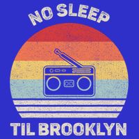 Retro No Sleep Til Brooklyn Gift Old School Portable Stereo Gift Hoodie
