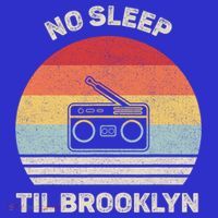 Retro No Sleep Til Brooklyn Gift Old School Portable Stereo Gift Tall T-Shirt