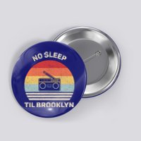 Retro No Sleep Til Brooklyn Gift Old School Portable Stereo Gift Button