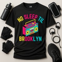 Retro No Sleep Til Brooklyn Cooling Performance Crew T-Shirt