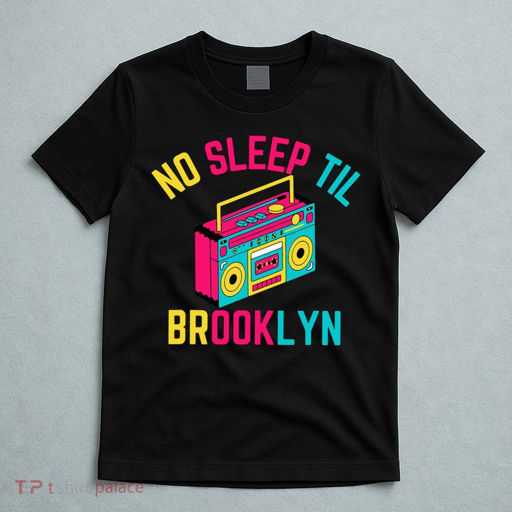 Retro No Sleep Til Brooklyn T-Shirt