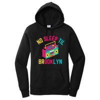 Retro No Sleep Til Brooklyn Women's Pullover Hoodie