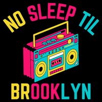 Retro No Sleep Til Brooklyn Youth Performance Sprint T-Shirt