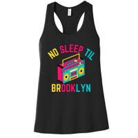 Retro No Sleep Til Brooklyn Women's Racerback Tank