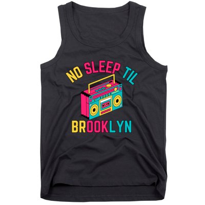 Retro No Sleep Til Brooklyn Tank Top