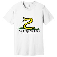 Retro No Step On S.N.E.K Funny Parody Meme Premium T-Shirt