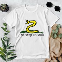 Retro No Step On S.N.E.K Funny Parody Meme Premium T-Shirt