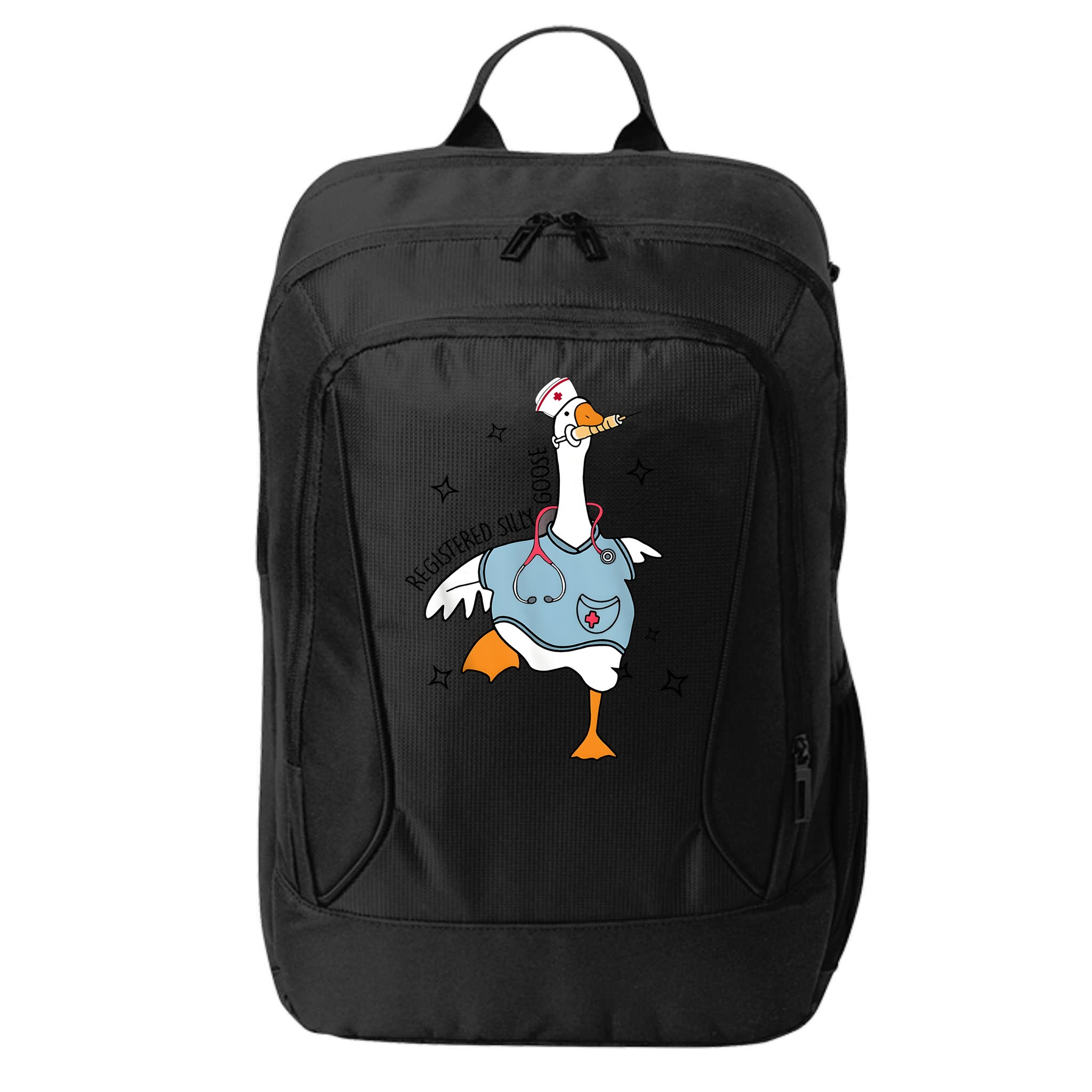 Registered Nurse Silly Goose City Backpack