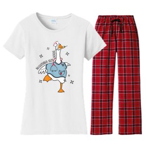 Registered Nurse Silly Goose Women's Flannel Pajama Set