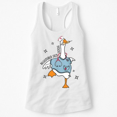 Registered Nurse Silly Goose Womens Tank Top
