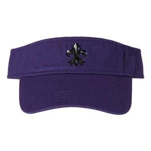 Remember Nola Strong Black Ribbon Support Louisiana Valucap Bio-Washed Visor