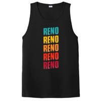 Reno Nevada Souvenir Retro Vintage Reno PosiCharge Competitor Tank