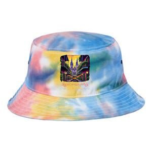 Remember Nola Strong 2025 Unity For New Orleans Culture Tie Dye Newport Bucket Hat