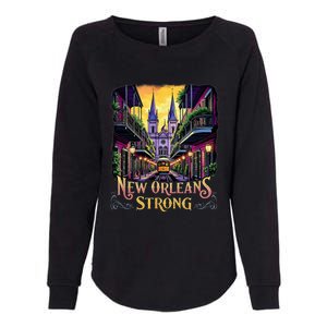 Remember Nola Strong 2025 Unity For New Orleans Culture Womens California Wash Sweatshirt