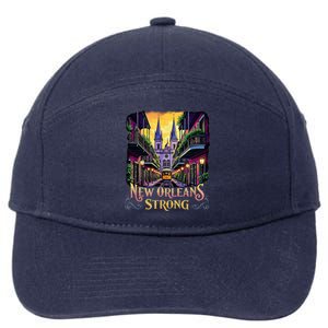 Remember Nola Strong 2025 Unity For New Orleans Culture 7-Panel Snapback Hat