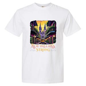 Remember Nola Strong 2025 Unity For New Orleans Culture Garment-Dyed Heavyweight T-Shirt