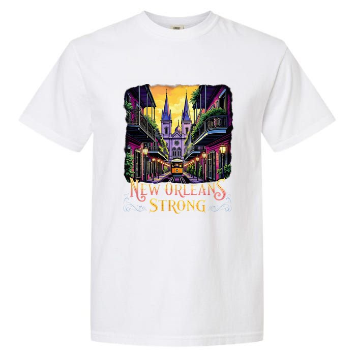 Remember Nola Strong 2025 Unity For New Orleans Culture Garment-Dyed Heavyweight T-Shirt