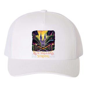 Remember Nola Strong 2025 Unity For New Orleans Culture Yupoong Adult 5-Panel Trucker Hat