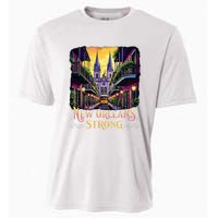 Remember Nola Strong 2025 Unity For New Orleans Culture Cooling Performance Crew T-Shirt