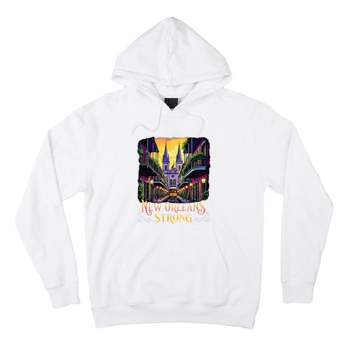 Remember Nola Strong 2025 Unity For New Orleans Culture Hoodie