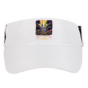 Remember Nola Strong 2025 Unity For New Orleans Culture Adult Drive Performance Visor