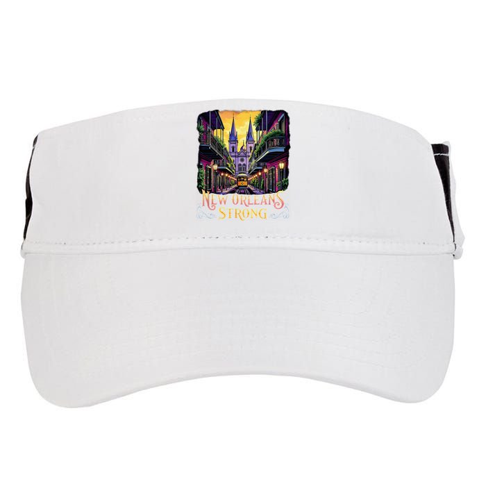 Remember Nola Strong 2025 Unity For New Orleans Culture Adult Drive Performance Visor