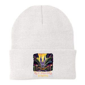 Remember Nola Strong 2025 Unity For New Orleans Culture Knit Cap Winter Beanie