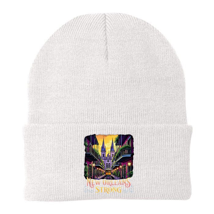 Remember Nola Strong 2025 Unity For New Orleans Culture Knit Cap Winter Beanie