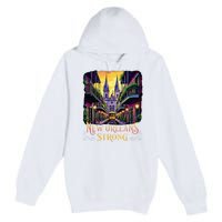 Remember Nola Strong 2025 Unity For New Orleans Culture Premium Pullover Hoodie