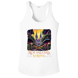 Remember Nola Strong 2025 Unity For New Orleans Culture Ladies PosiCharge Competitor Racerback Tank