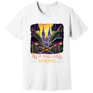 Remember Nola Strong 2025 Unity For New Orleans Culture Premium T-Shirt