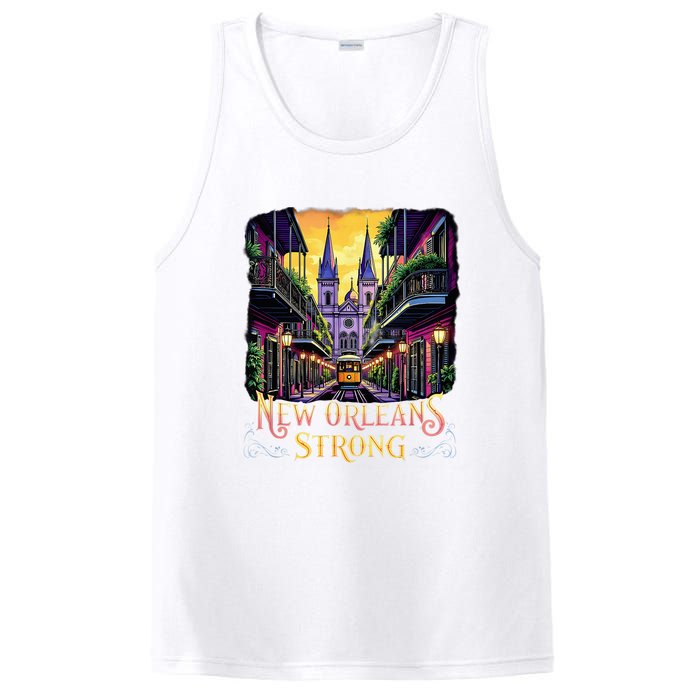 Remember Nola Strong 2025 Unity For New Orleans Culture PosiCharge Competitor Tank