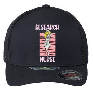 Research Nurse Sexy Attractive Nursing Funny Gift Flexfit Unipanel Trucker Cap