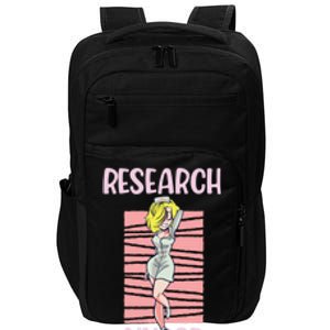 Research Nurse Sexy Attractive Nursing Funny Gift Impact Tech Backpack